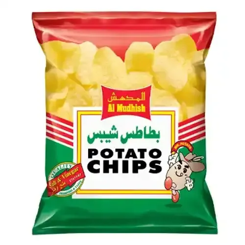 Al Mudhish Potato Chips Salt & Vinegar Flavor 15g