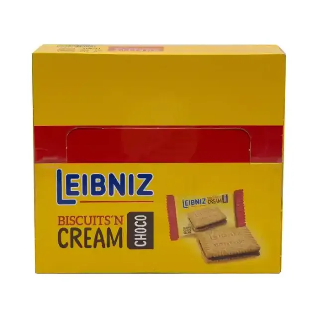 Bahlsen Leibniz Biscuit & Cream Biscuits 456gx24Pieces