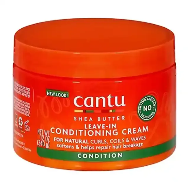 CANTU HAIR LEAVE IN CONDITIONING CREAM SHEA BUTTER 355G