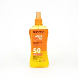 BABARIA SS SPRAY AQUA TWOFCD SPF50 200ML