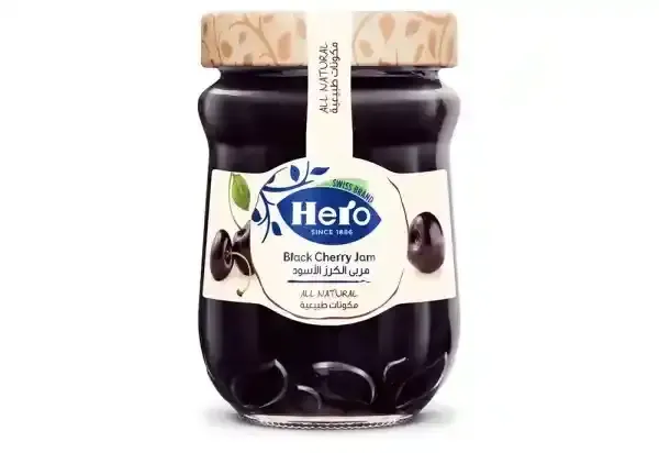 هيرو مربى كرز أسود 350 جم