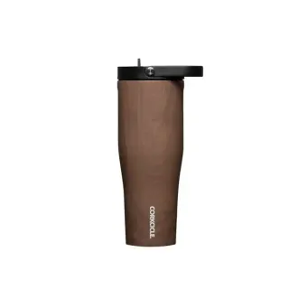 Corkcicle Gocup XL with Straw 887 ml Walnut