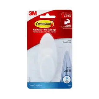 3M Command Hook Bath Large Towel 1 Hook