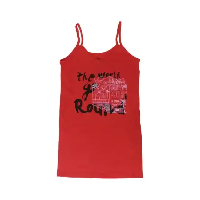 DEALS LADIES SLEEVELESS PRNTD LONG MIDI