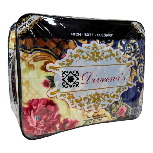 Diveenas Blanket Double 200 cm x 240 cm Model 04212