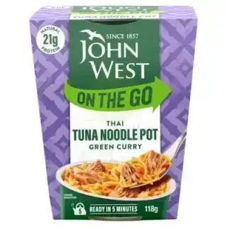 John West On The Go Tuna Thai Noodles Pot, 118g