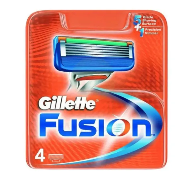 Gillette Blades Fusion for Men 4 Pcs