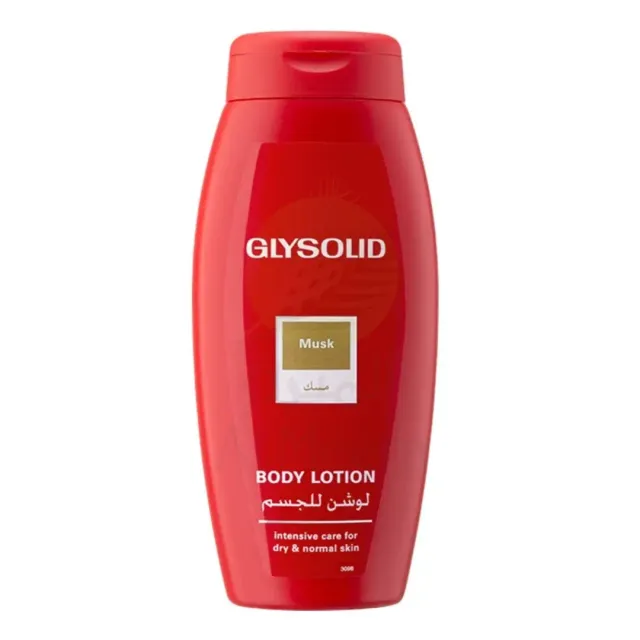 Glysolid Body Lotion Musk Intensive Care for Dry & Normal Skin 250ml