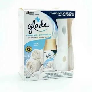 Glade Automatic Spray Clean Linen Air Freshener 269ml
