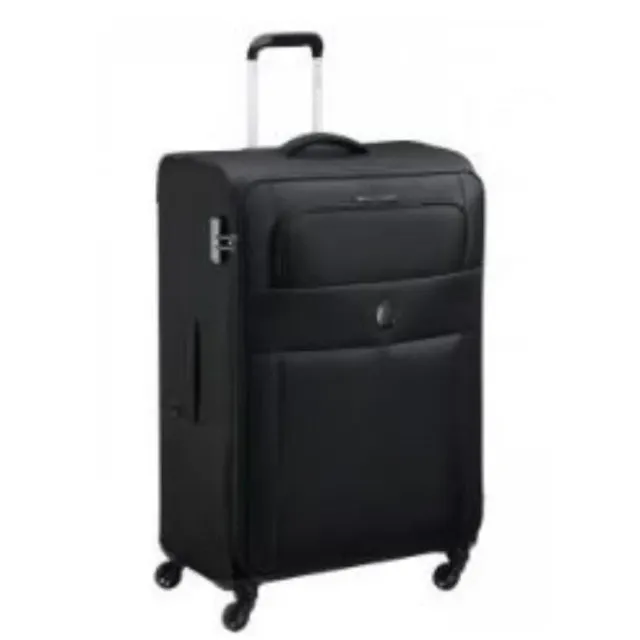 Delsey Cuzco 4-Wheel Soft Trolley Black 68 cm