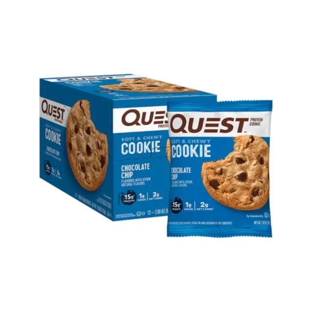 Quest Protein Cookie Chocolate Chip 59 g x 12 pcs
