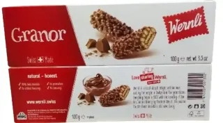 WERNLI GRANOR BISCUITS 100G