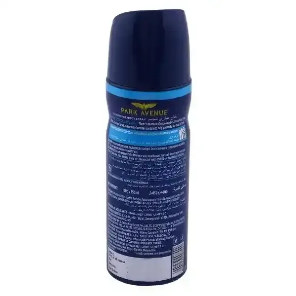 Park Avenue Deodorant Org Cool Blue Sieze The Day 150Ml