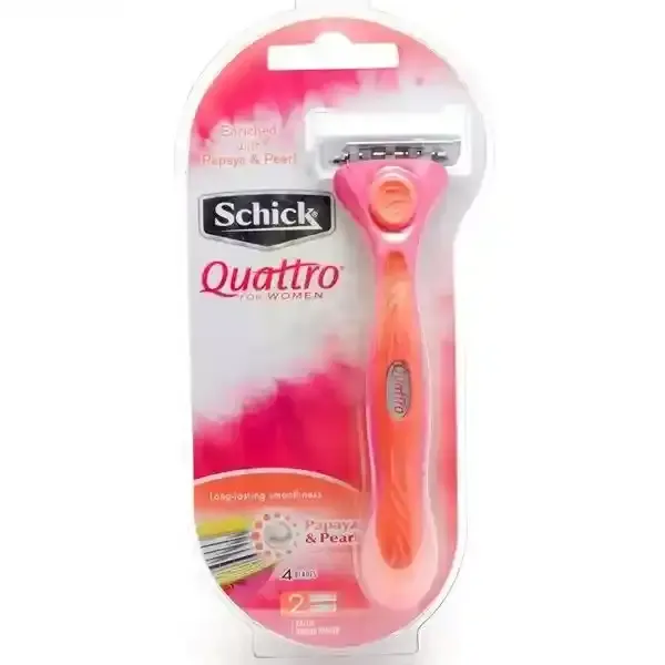 Schick Women Razor Quattro Kit 2