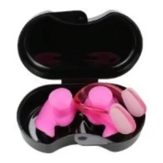 Nolvi Swim Nose Clip with Ear Plug Pink