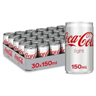 مشروب كوكا كولا لايت الغازي 150 مل × 30 قطعة