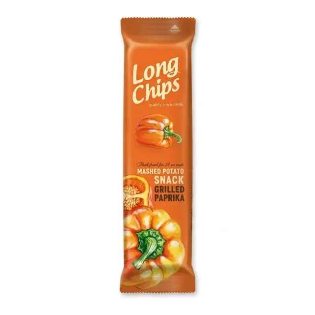Long Paprika Chips Snack 75g