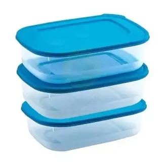 All Time Food Container Set 800Ml 3Pcs Btp.406218