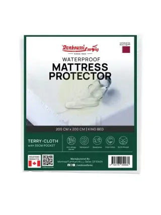 Rankoussi Mattress Cotton Protector 200X200Cm