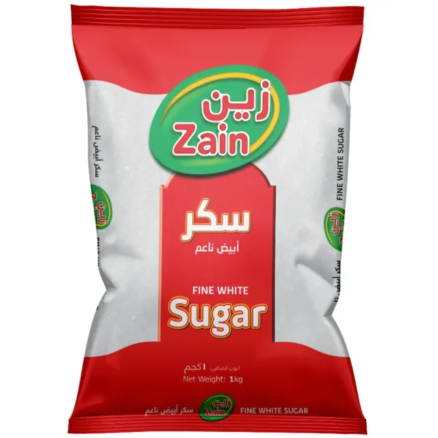 سكر أبيض ناعم زين 1 كجم