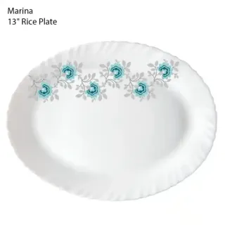 Borosil Rice Plate 13 Assorted Bo-Rp13