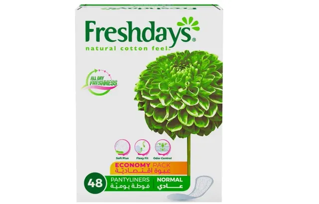 Freshdays Panty Liners Normal Scented 48 Pcs