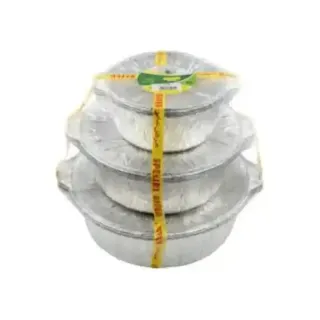 Qpac Aluminum Pot Set 29+25+22 9 pcs