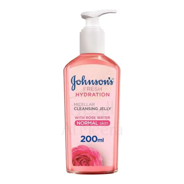 Johnson's Face Cleanser Fresh Hydration Micellar Cleansing Jelly Normal Skin 200ml