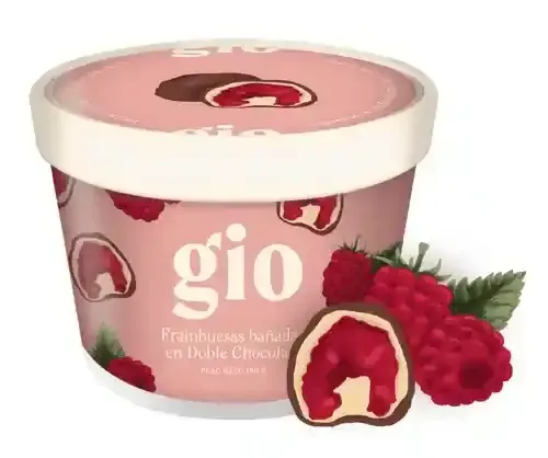 Gio Raspberry Double Chocolate 150g