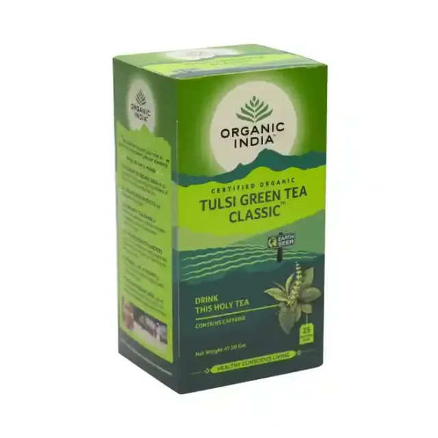 ORGANIC INDIATULSI GREEN TEA 32.4GM