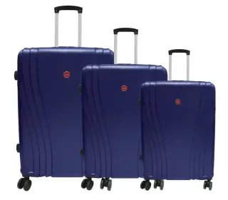 NOMAD 4W HARD TROLLEY SET 3PCS N.Blue 710