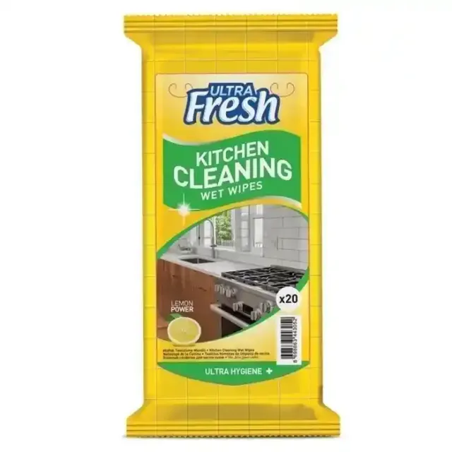 Ultra Fresh Lhh Kitchen Wipes 20Pcs 646
