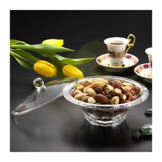 فاج وعاء تقديم حلويات وتمر أكريليك