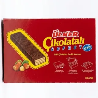 Ülker Cikolatah Gofret Choco Wafer 36gx36 Pieces