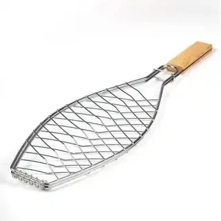 Nava Metal Wire Mesh Grill Baskt 13X35Cm