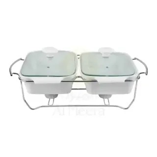 ASCOT Ceramic Food Warmer 1.5L x 2