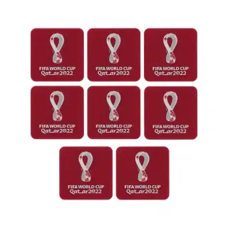 FIFA world cup 2022 COASTERS SET with EMB TYPE 8P SET