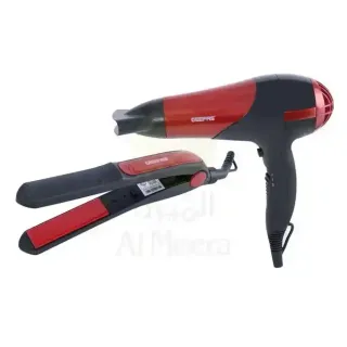 Geepas Hair Dryer&Straightener Ceramic Ghf86036