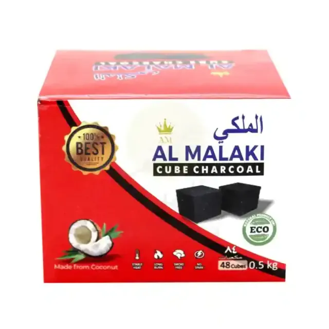 Al Malaki Cube Charcoal Pack 48Pcs