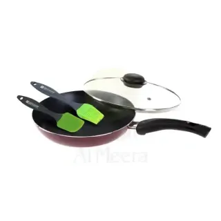RF FRYPAN 24CM+SCRPR+BRSH 2951+9696+9702