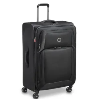Delsey Trolley Soft Optimax 4-Wheel 80 cm Black