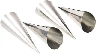 Prestige Stainless Steel Cream Horn Set 4pcs