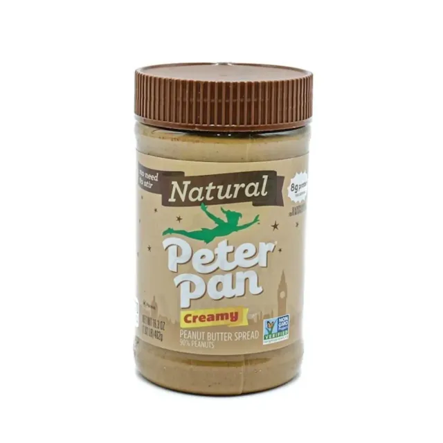 Peter Pan Peanut Butter Natural Creamy 462 g
