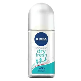 منشط Nivea Dry Fresh Anti Sweat on Roll-on for WoMen 48H Sweat & Odor Protection 50 مل مضاد للبكتيريا