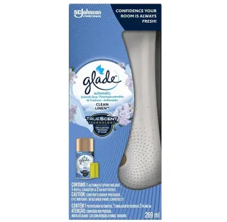 Glade Automatic Spray Clean Linen Air Freshener 269ml