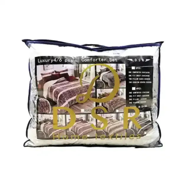 DSR FLEECE SHERPA COMFORTER single 4'S SET