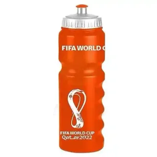 Fifa 2022 Plastic Sports Bottle With Emblem Magenta 750Ml