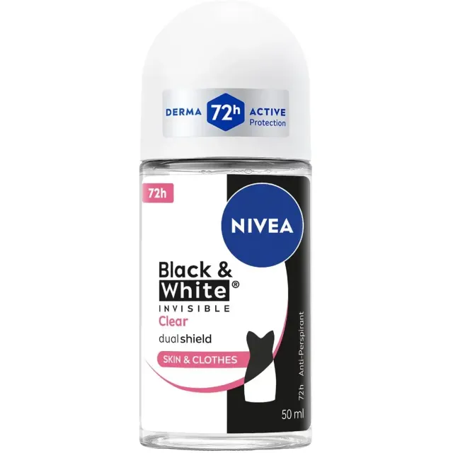 NIVEA BLKNWHT FMALE ROLLON50ML
