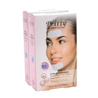 Pritty Chin & Forehead Cleansing Strips 6sx2 Special Price