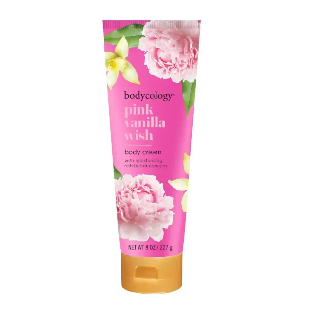 Bodycology Body Cream Pink Vanilla 227g